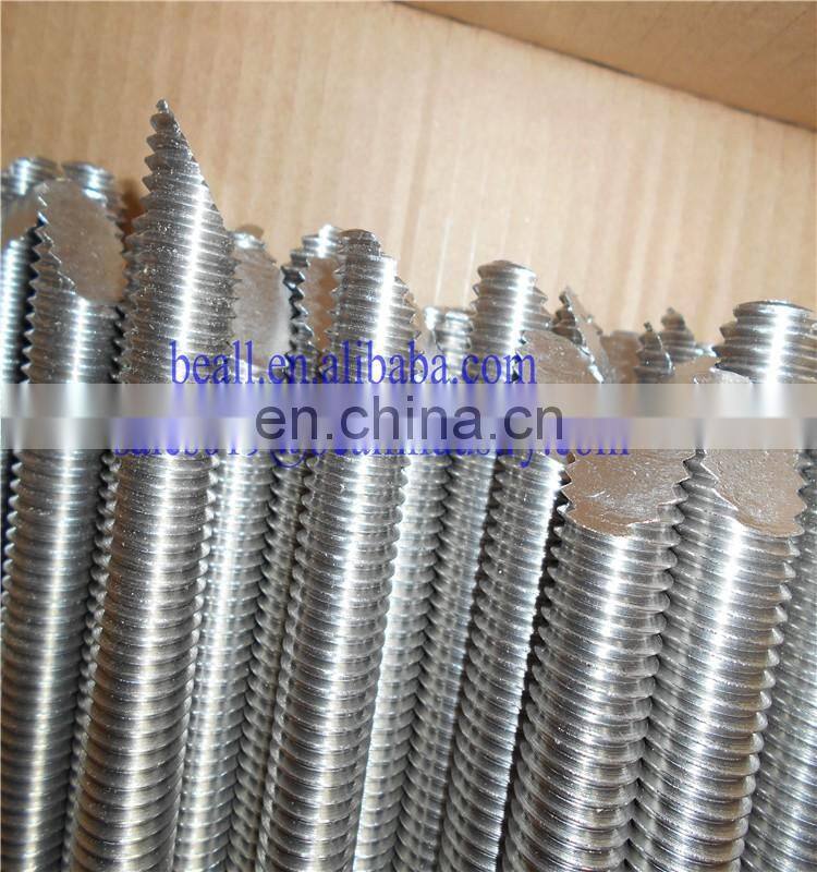 TP317L stainless steel High tensile M8 stud full screw threaded round bar rod