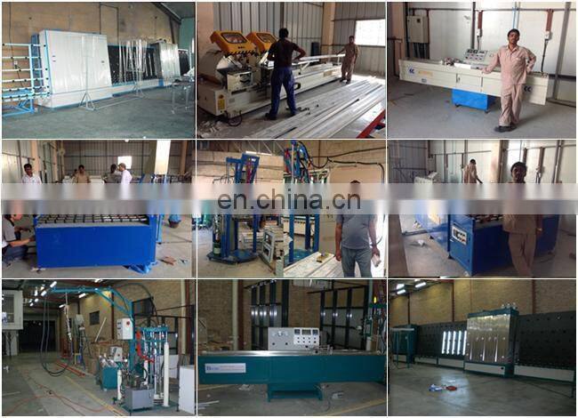 Double glazing glass making insulating glass machine