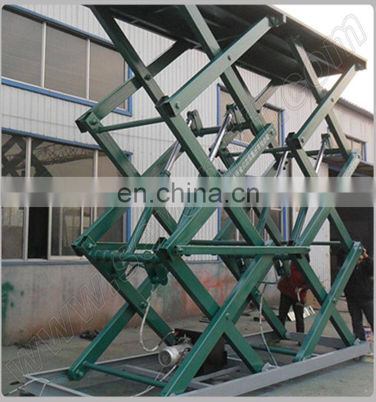 7LSJG Jinan SevenLift 1000kg table top hydraulic electric scissor manufacture lifts to buildings