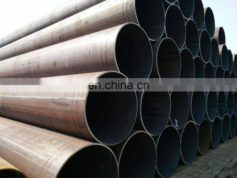 Low price black erw pipes / erw steel tube