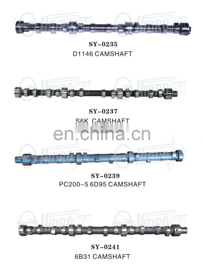 High quality machinery engine part D2366 camshaft for sale
