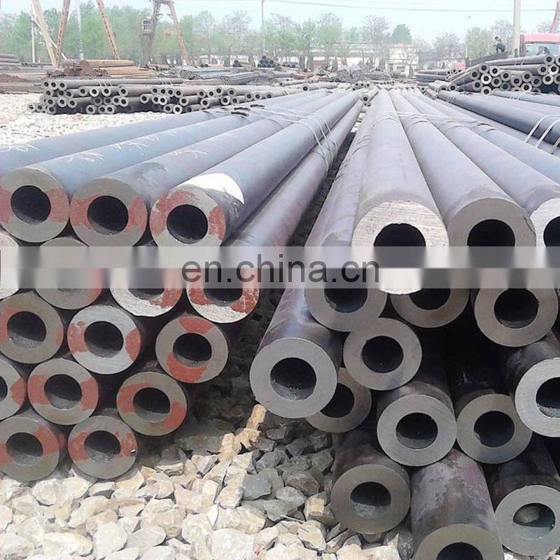 made in china black hot rolled seamless carbon steel pipe