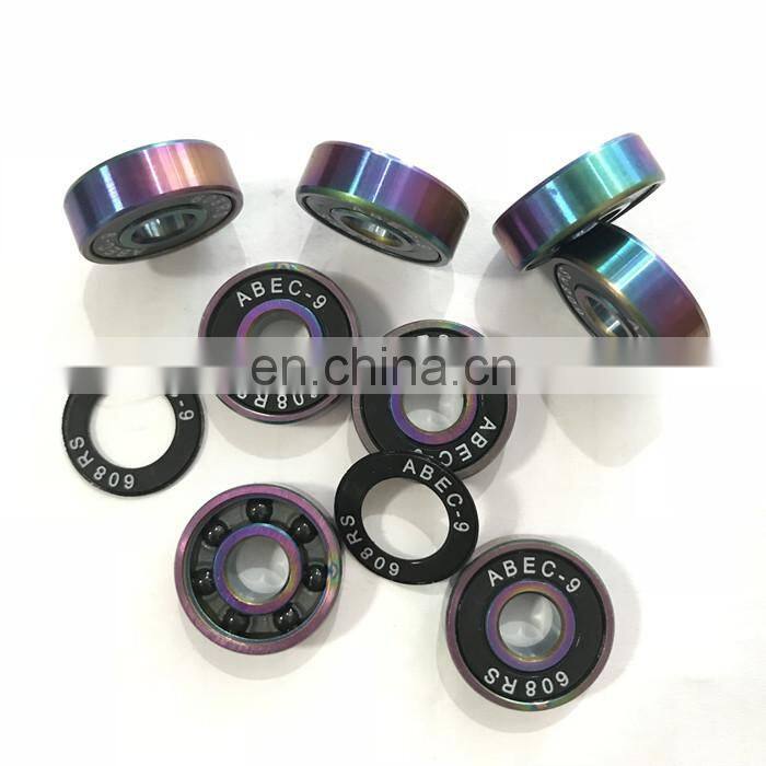 Tin box packing high precision skateboard bearing 608 bearing