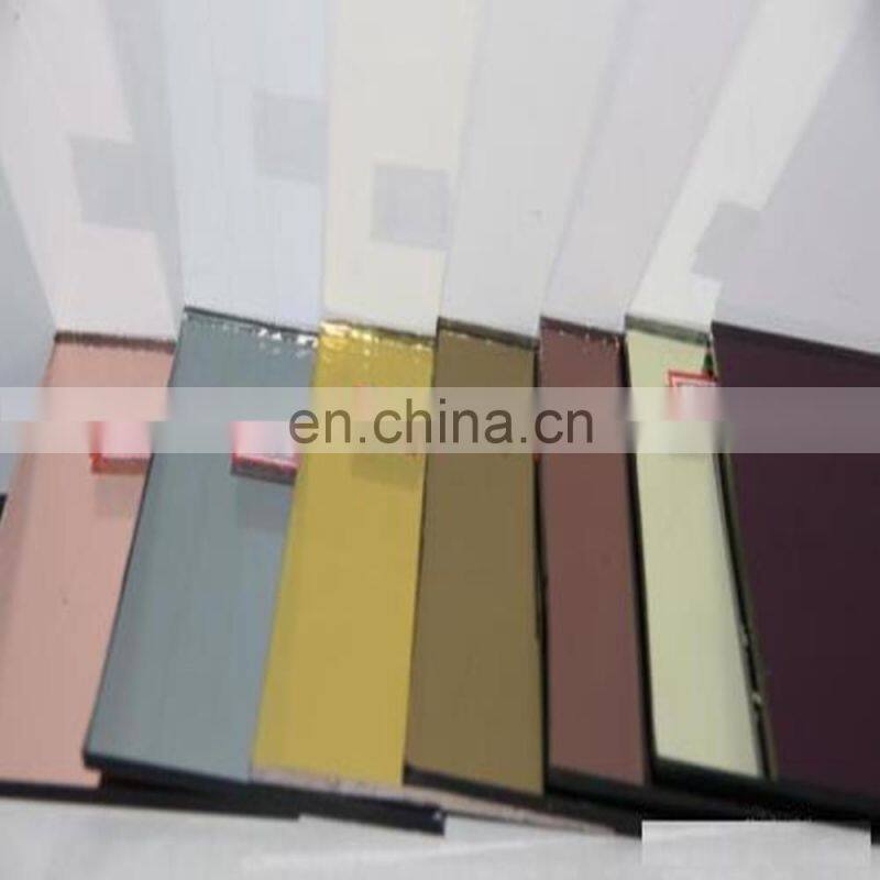 4mm to 10mm Acid etched frosted decorative design wall mirror