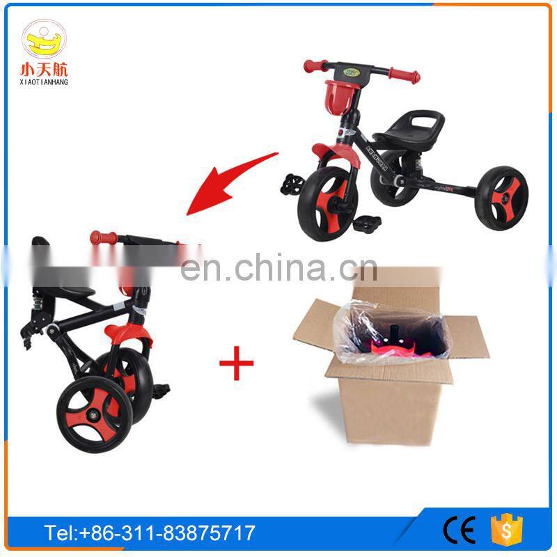 Factory design 3 in 1 kids trike for children 1-3 years old kids /folding trikes for kids baby tricycle/ folding kids trike
