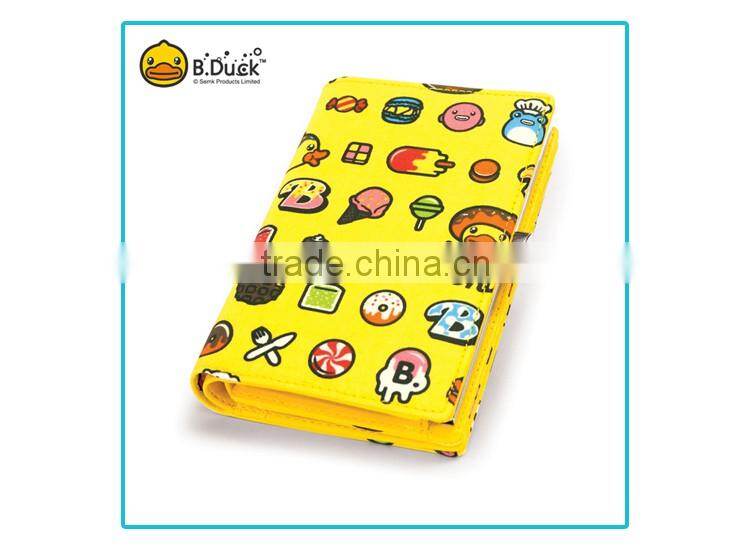 B.Duck canvas pu nylon material promotional coin purse for ladies