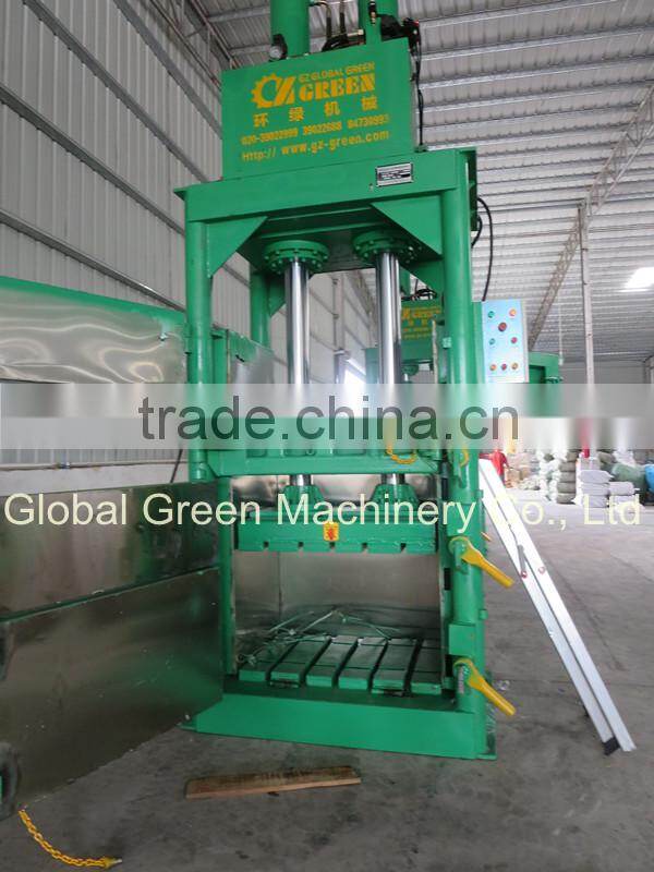High Precision Product Hydraulic Vertical Used Clothing Press Bailing Machine