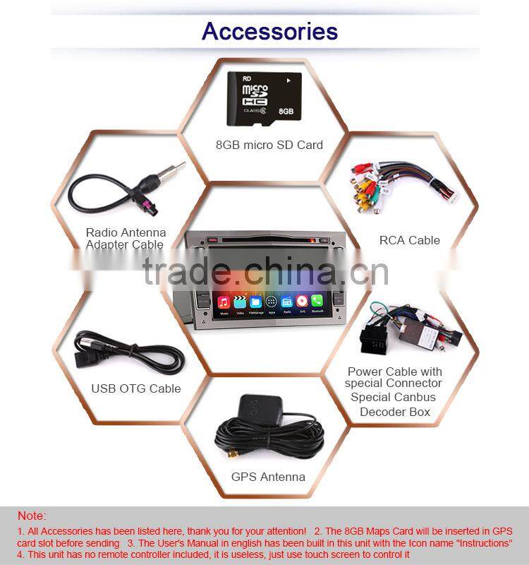 Erisin ES2681P 7" Car Radio DVD GPS 3G with Canbus