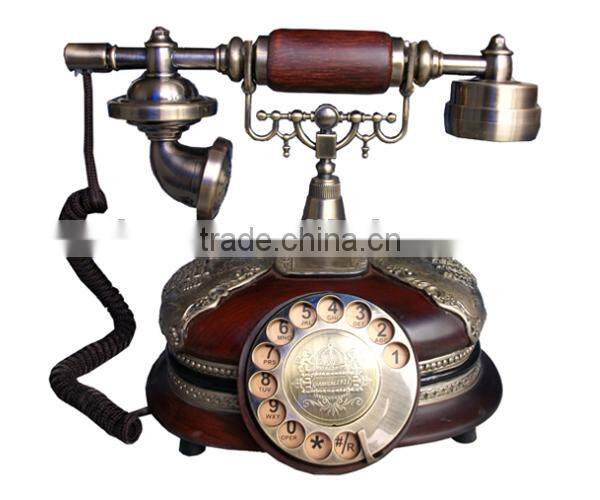 Corded wired old style telephone set