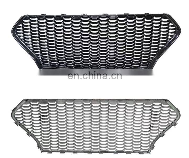 car grille for Hyundai Accent 2018 2019 2020 ABS Honeycomb style front grille