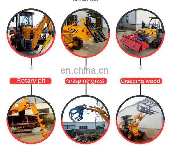 Mini Wheeled Loader and Backhoe
