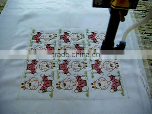 1000mmx800mm Fine and Precise Positioning Woven Labels Movable Exchanging working table laser cutting machine