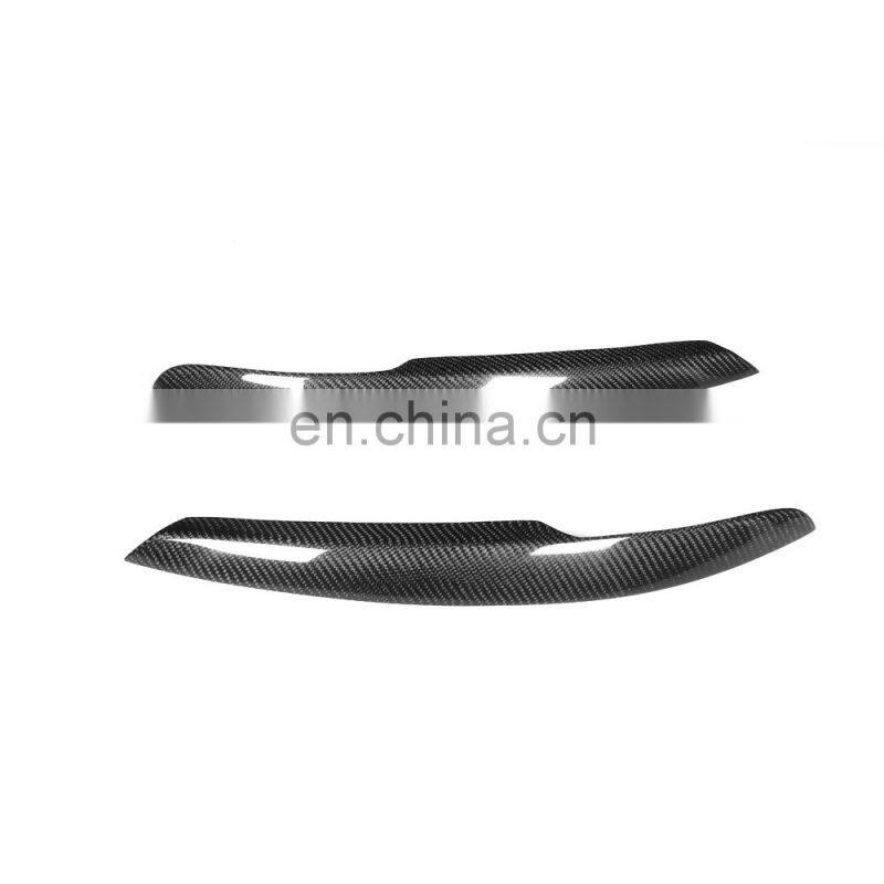 Carbon Fiber Auto Car Front Headlights Eyelid for Volkswagen VW POLO/ POLO 6R 11-15