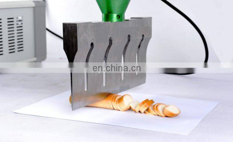 High efficiency 20khz 4kw ultrasonic sealing and cutting machine for food sealing