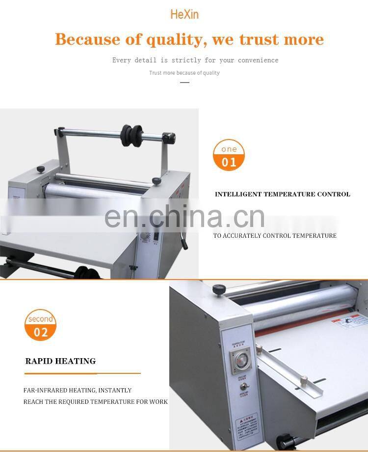 Auto Roll laminator machine With conveyor belt