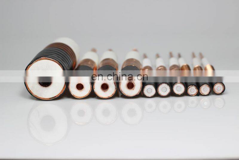 7/8'' Feeder Cable Low Attenuation RF coaxial fiber optic cable optical fiber