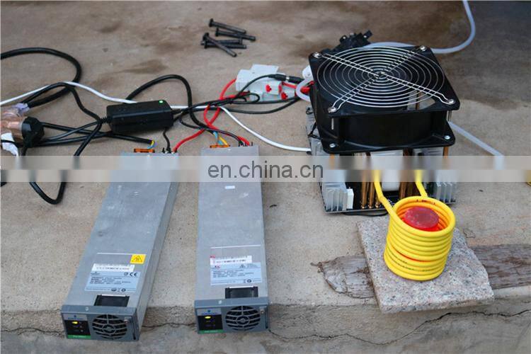 4000W ZVS Induction Heater Main Unit + Heating Coil + Water Pump + Pump Power Supply