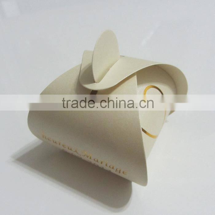 Wholesale Blank DIY Souvenir Paper Candy Box for Wedding Gift Box