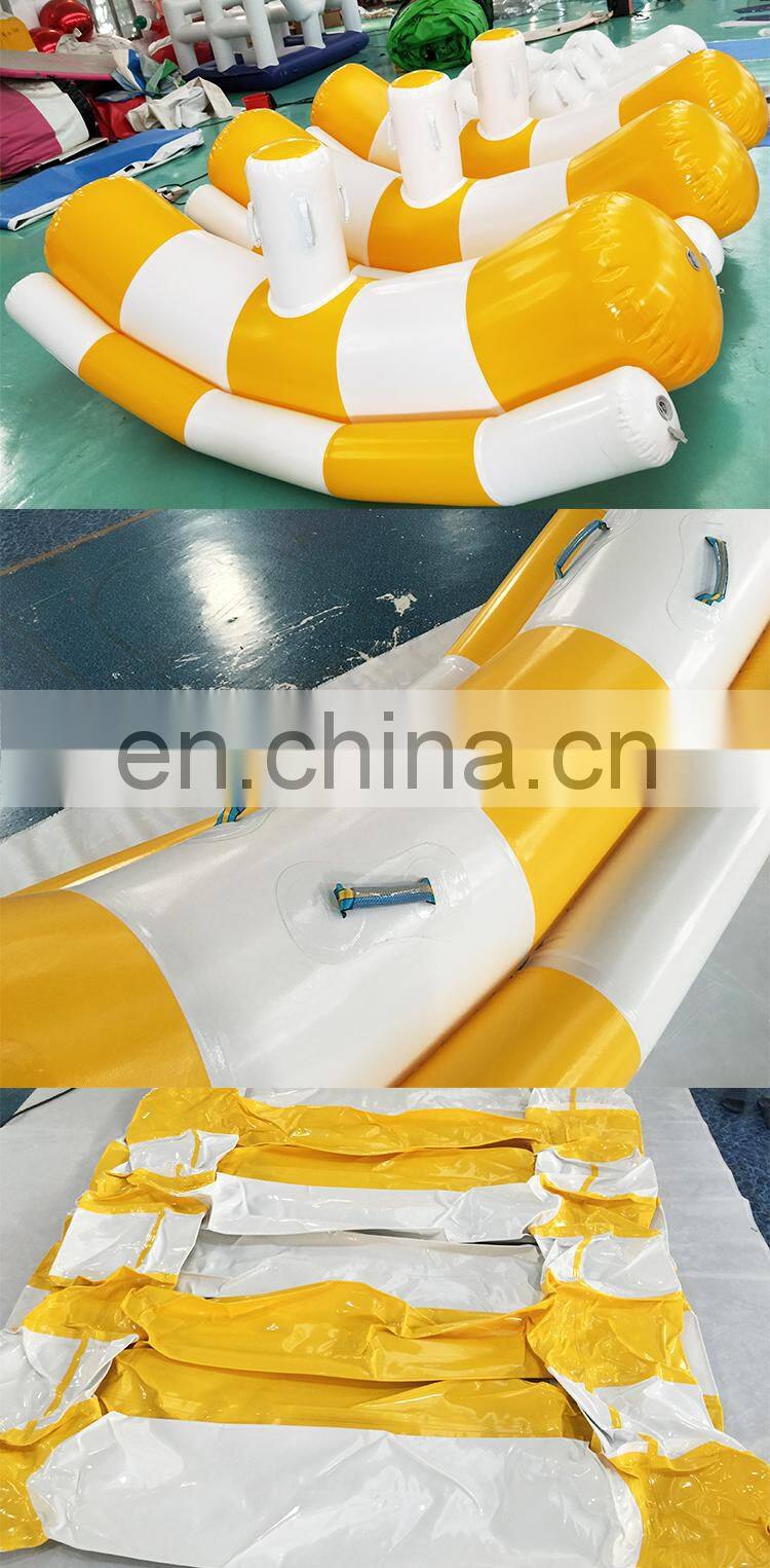 Adults Kids Inflatable Water Parks Floating Toys Seesaw Totter Games