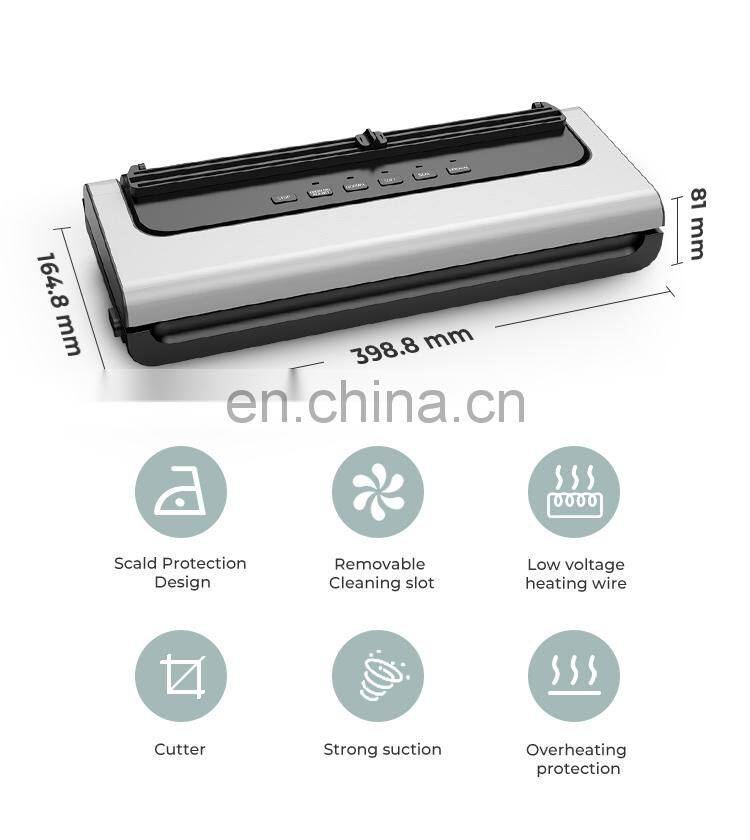 Home Use Food Saver Handheld Kitchen Cooking Multi Function Automatic Vacuum Food Sealers