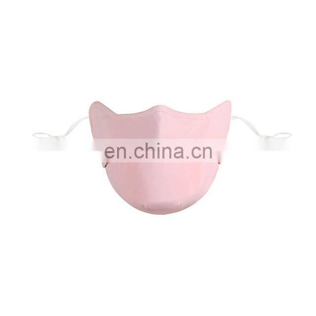 Summer UV Protection Sunscreen Maskes 3D Face Covering sun ultraviolet Dry-Fit Respirator Cooling Ice Silk Mask