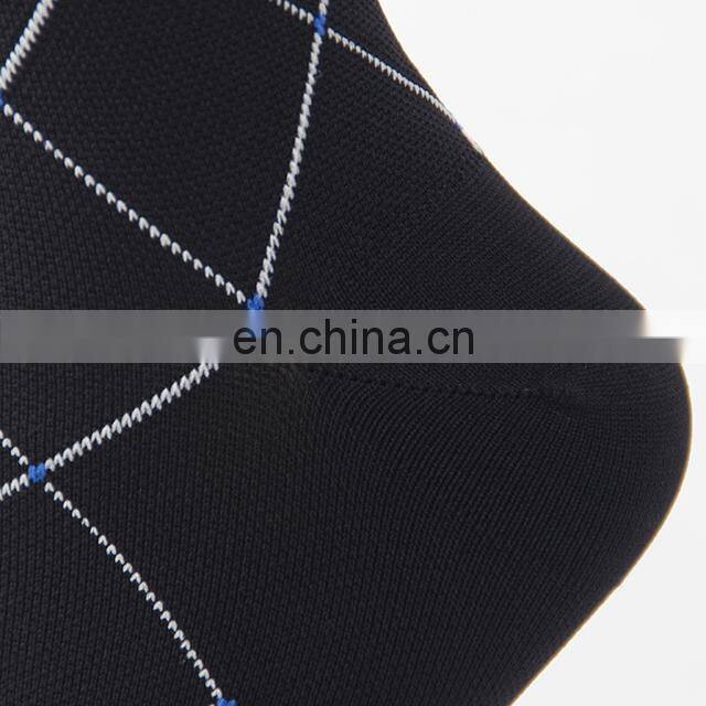 Wholesale 20-30mmhg Running Men Women Athletic Fun Stocking High Knee Nurse Medical Sport Compression Socks