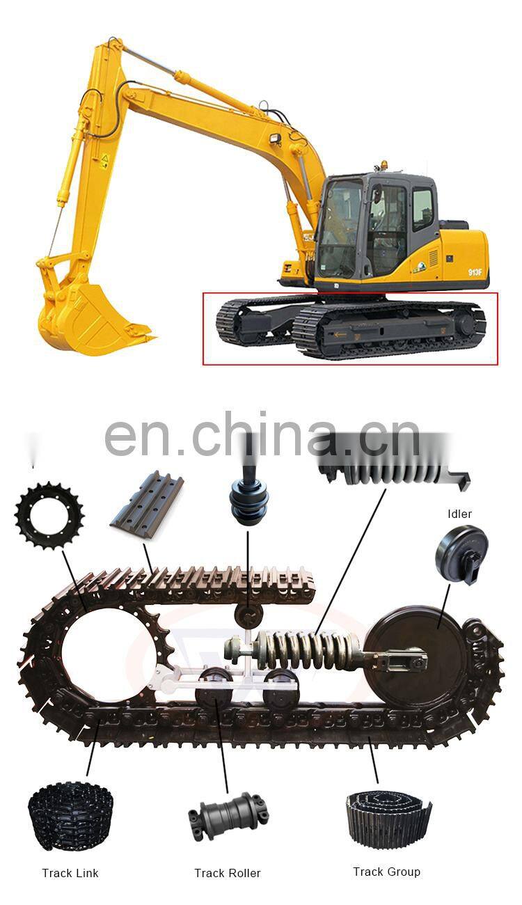 Zx870-3 Excavator Track Adjuster Assembly Track Cylinder Recoil Spring 9194673 9194672 3102859