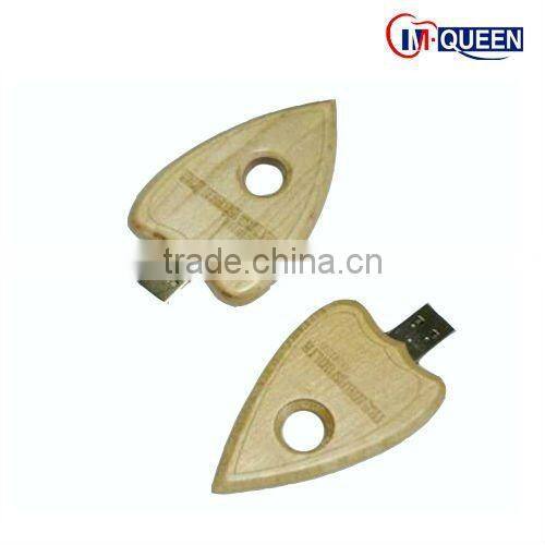 Factory Direct Selling Cheap Price of Swivel Wooden USB Flash