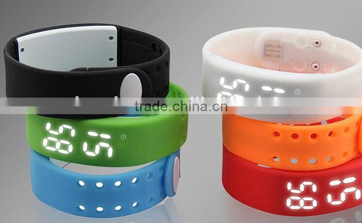 2015 multi-function calorie watch Smart USB port wristwatch