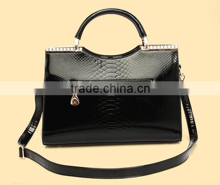 western fashion snake skin pattern ladies purses and handbags
