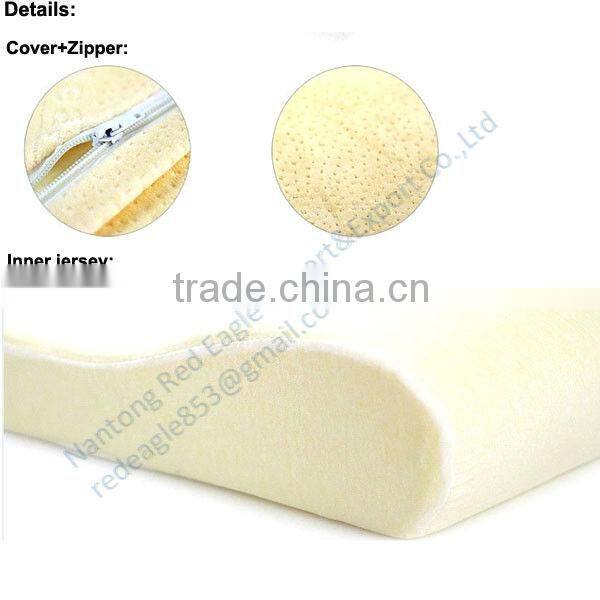 OEM memory foam airplane neck pillow for travel