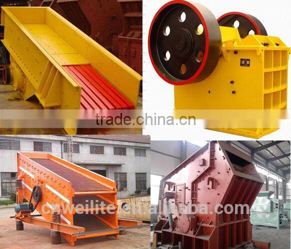limestone crusher in the stone production line / calcite crush production line / quartz stone crush production line