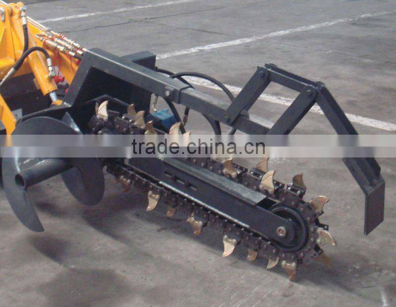 wheeled or tracked mini loader XD380 for garden