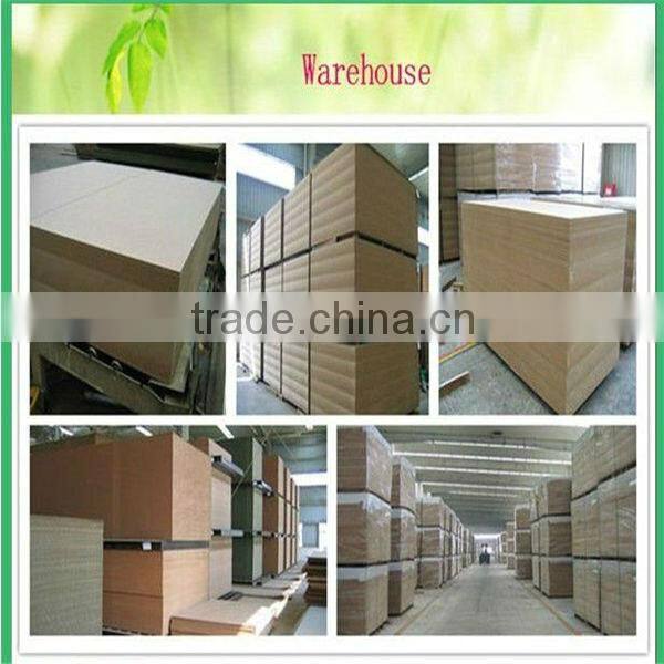 Good Price high quality Plain/Melamine MDF Boards with Different thickness from China