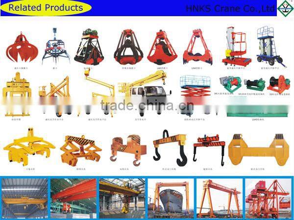 Clamshell grab bucket,four-rope grab bucket