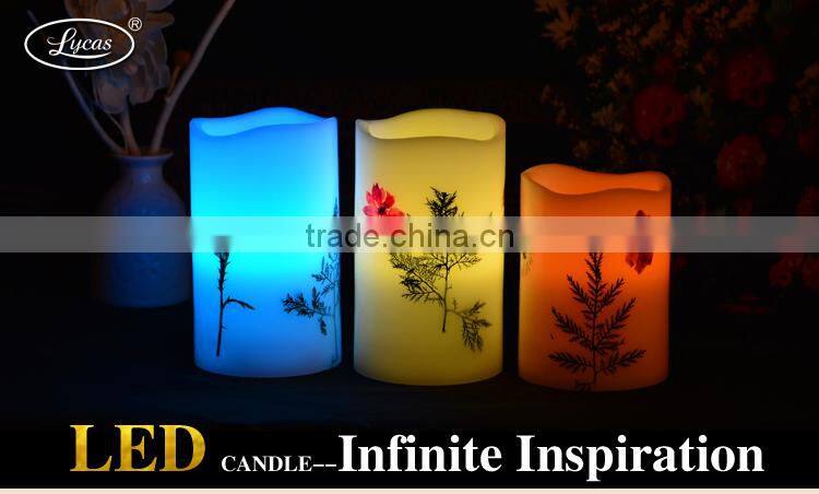 Realigious Activities wax Color-changing led candle light