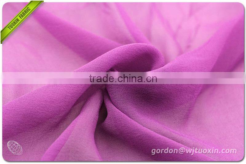 Solid Dyed Real Silk Georgette, Crepe Silk Chiffon
