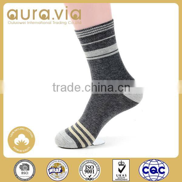 New Arrival Custom Design long cotton tube men sock
