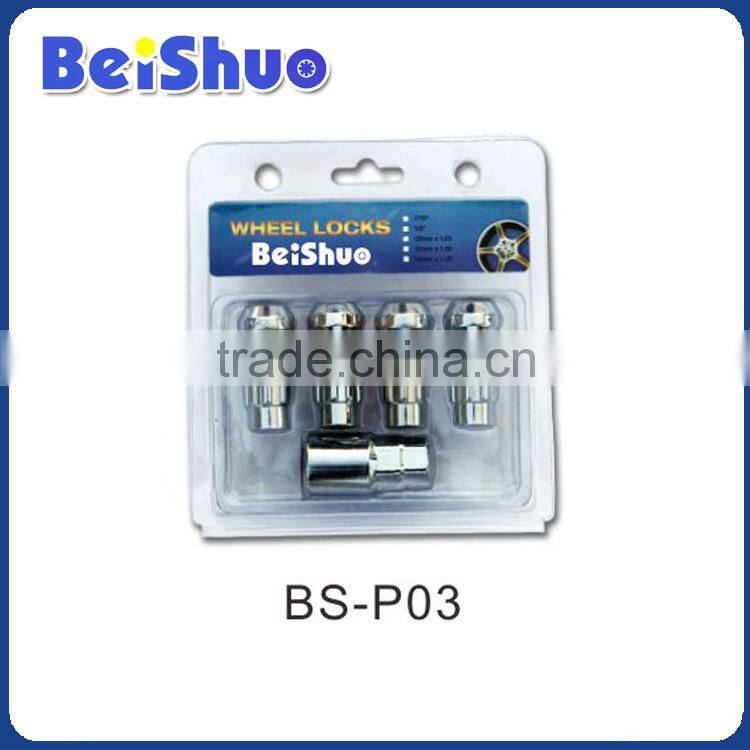Anti Thief Car Tire Valve Cap with Lock and Car Nation Flag