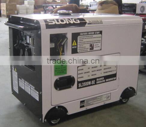Silent portable gasoline generator2.5kw 50hz for home use