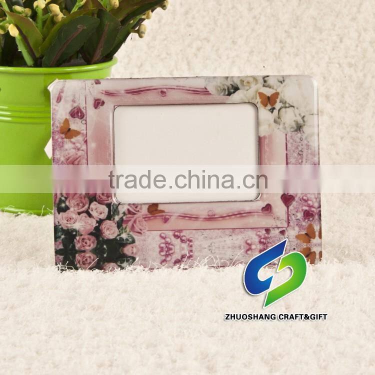 New Arrival Sublimation customed fridge magnet photo frames/beautiful scenery fridge magnet sticker