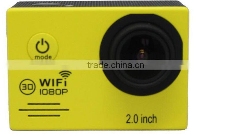 SJ7000 Full HD 1080P Waterproof Action Camera WIFI Sports Camcorder +Extra battery + Charger 2.0"LCD Diving Helmet Camera DVR