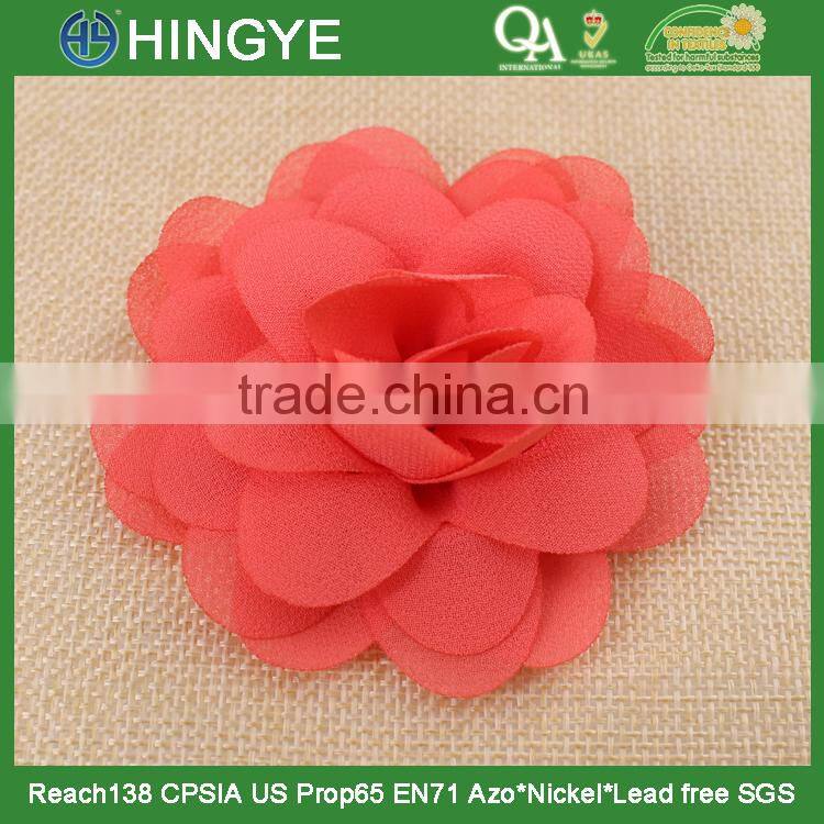 Hot selling gorgeous chiffon flower for children headband decoration -M109-1