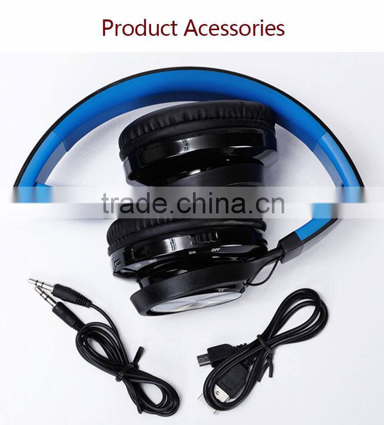 High quality wholesale stereo headphone bluetooth, stereo wireless blue tooth headset, gaming wireless stereo headphone with mic
