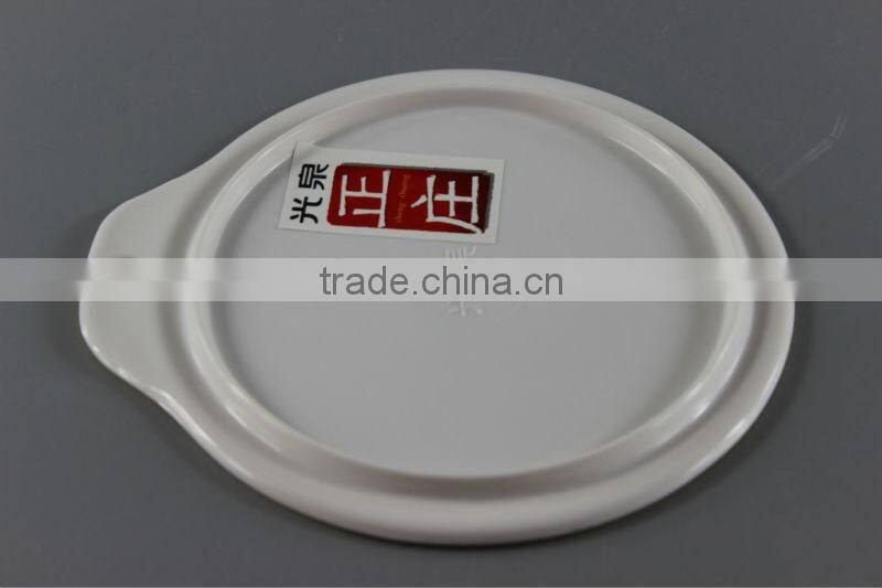 2014 new design melamine table mat with one handle