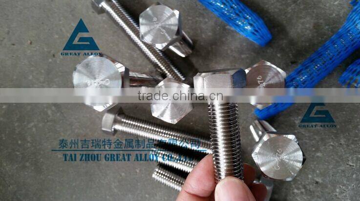 Inconel 625 600 601 Hex Bolt and nut