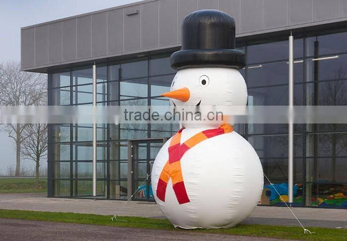 Hot sale large inflatable sam snowman inflatable snowman for christmas