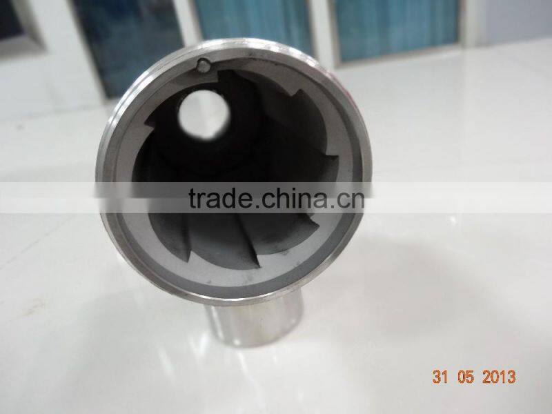 Electric meat mincer spare parts made by casting mirror polish