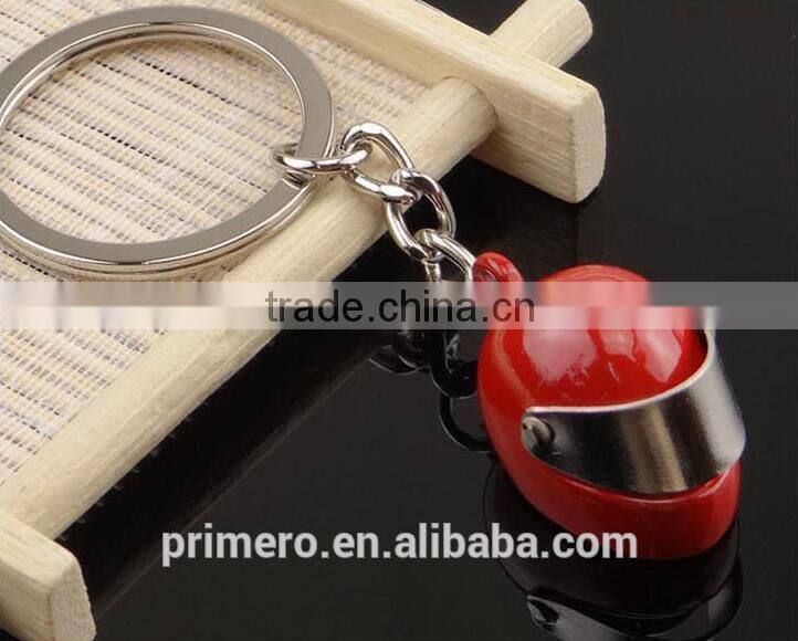 Hot Sale! Car Parts Motorcycle Bicycle Helmet Auto Key Chain Key Ring