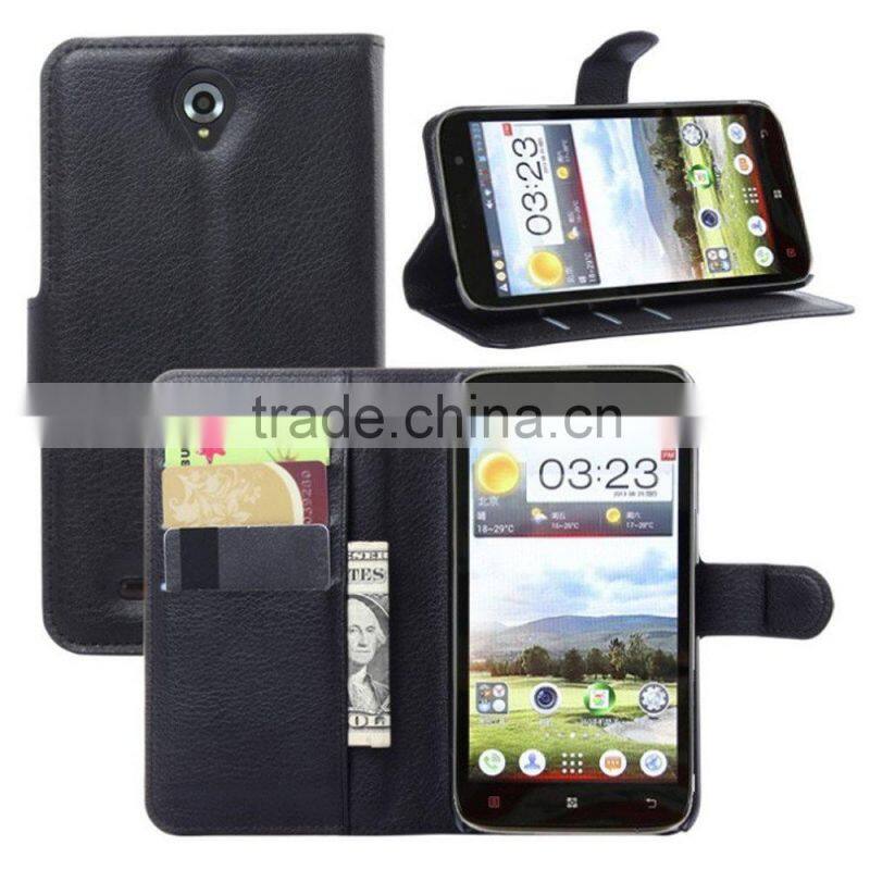 Keno Premium Wallet Hard Case for Lenovo A850 Flip Leather Case